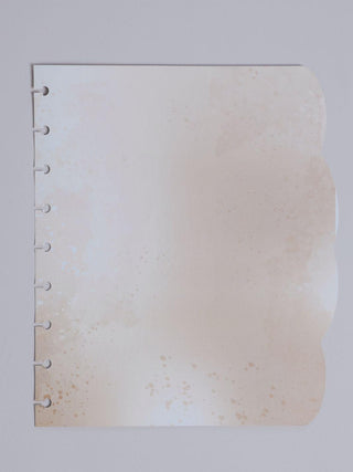 NEW* SINGLE INSERTS  Scalloped Disc ©  Planner Covers (Interchangeable)