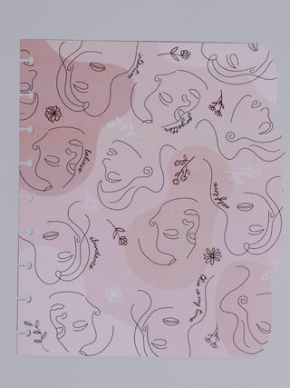 NEW* SINGLE INSERTS  Scalloped Disc ©  Planner Covers (Interchangeable)