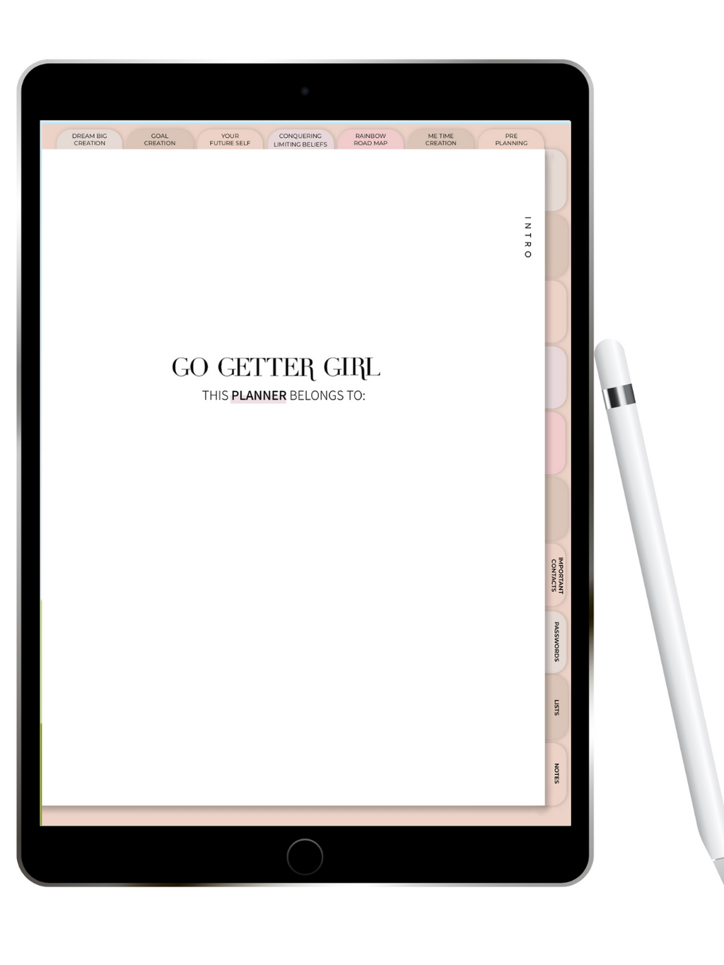 Go Getter Daily Undated 2024 Planner- Miss Independent – Go Getter Girl  Company