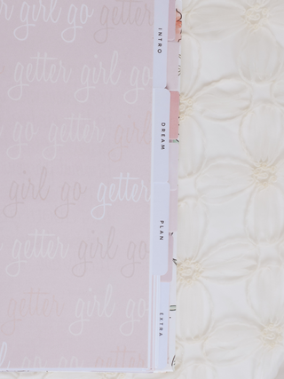 Go Getter Daily Planner Store Version - Undated 6 Months