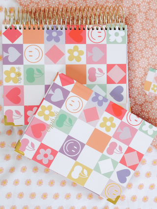 Go Getter Daily Undated Wire 2024 Planner- Fun & Flirty