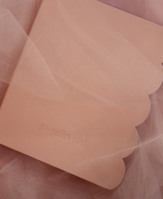 TRADEMARKED. CAPSULE. A5 UNDATED DAILY SCALLOPED PLANNER. Leather Feel.