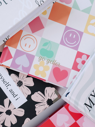 Go Getter Daily Undated A5 Bookbound Planner- Fun & Flirty