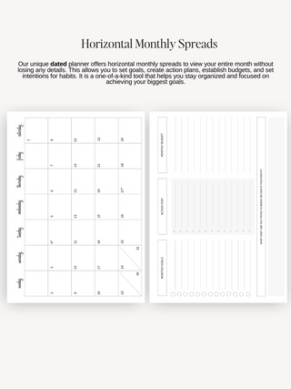 Go Getter Daily Planner (Dated July-Dec 2023)- Florencia