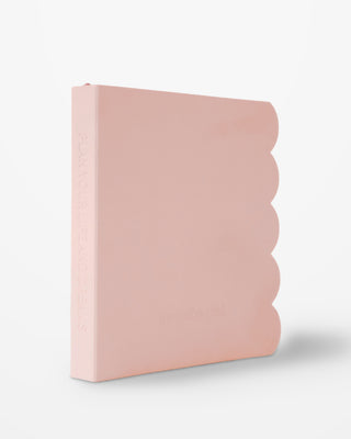 TRADEMARKED. CAPSULE. A5 UNDATED DAILY SCALLOPED PLANNER. Leather Feel.