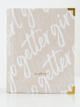 Go Getter A5 Undated Daily Planner - On Brand