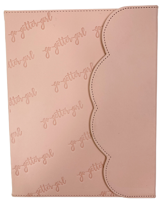 Premium Large Notebook Lined - Scalloped- Ballerina