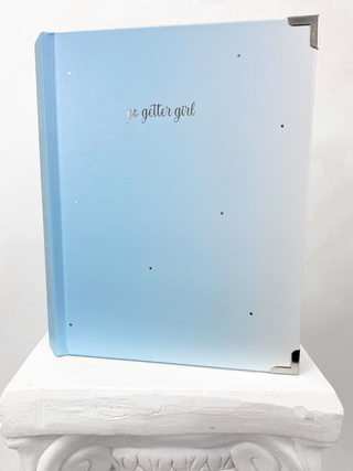 Go Getter Undated Daily Planner - Silver Sky