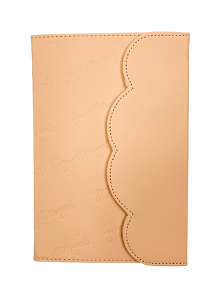 A5 Premium Lined Notebook - Scalloped-  Taffy